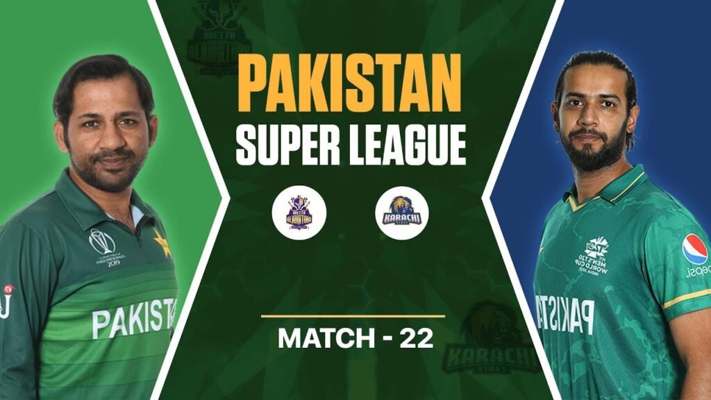 QUE vs KAR (Quetta Gladiators vs Karachi Kings), Match 22 for Pakistan Super League 2024 Dream11 Prediction Today’s Match, Pitch Report, Playing XI, Team News – Fantasy Mentor